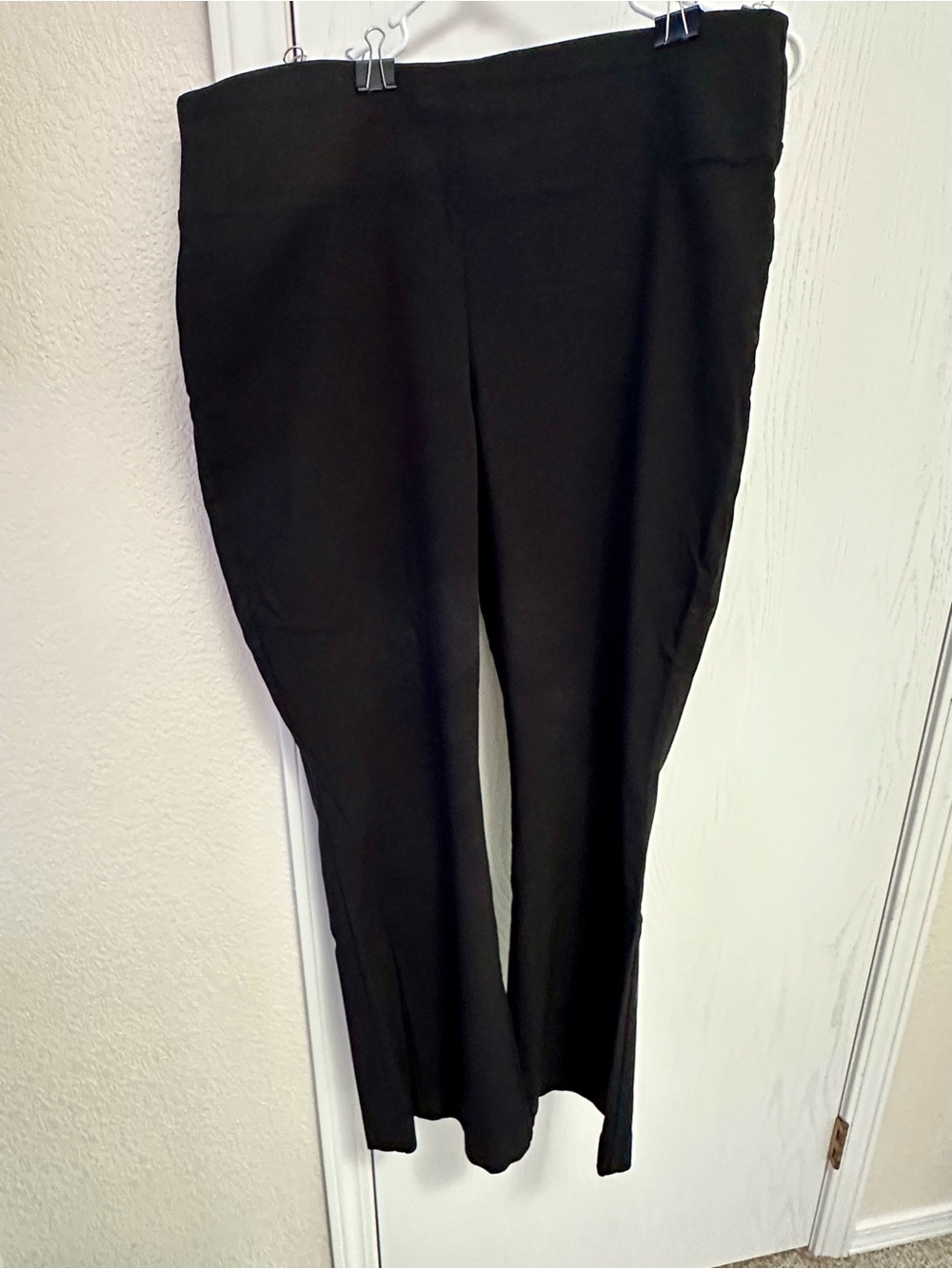 Chico’s Perfect Stretch Black Pull On Pants Size 3 (XL or 16 US)